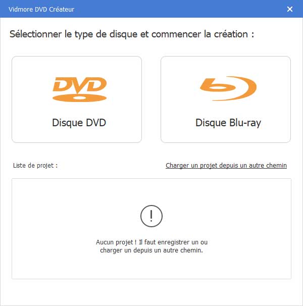 Sélectionnez le type de Dosc