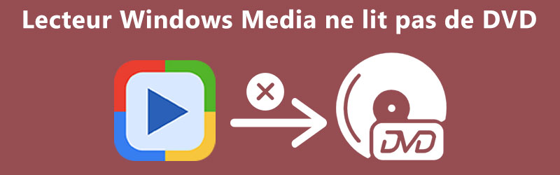 Le Lecteur Windows Media ne lit pas de DVD