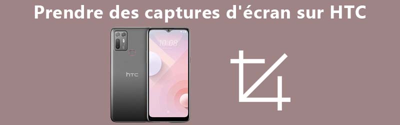 Capture d'écran sur HTC