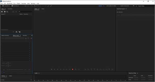 Enregistreur MP3 Adobe Audition