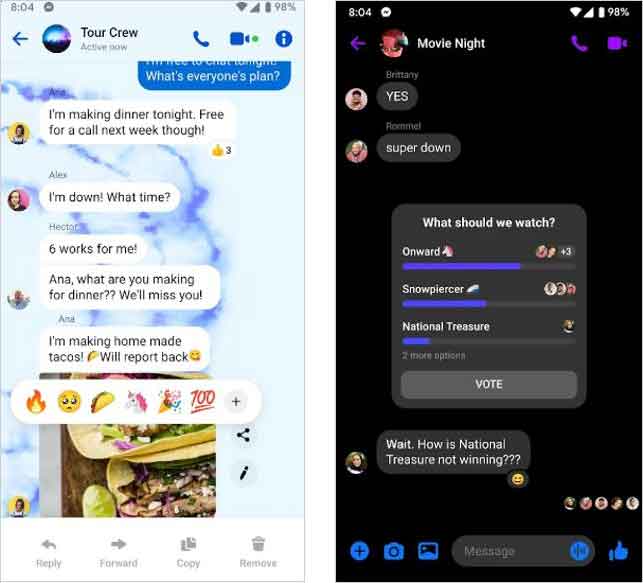 Télécharger une vidéo directement sur l'application Facebook Messenger