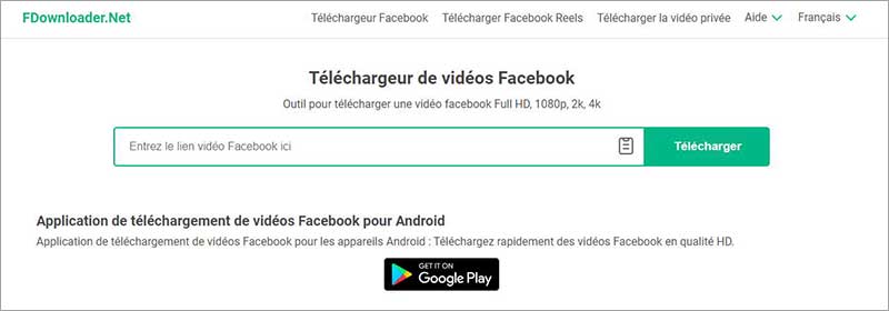 Le convertisseur Facebook en MP4 en Ligne gratuit