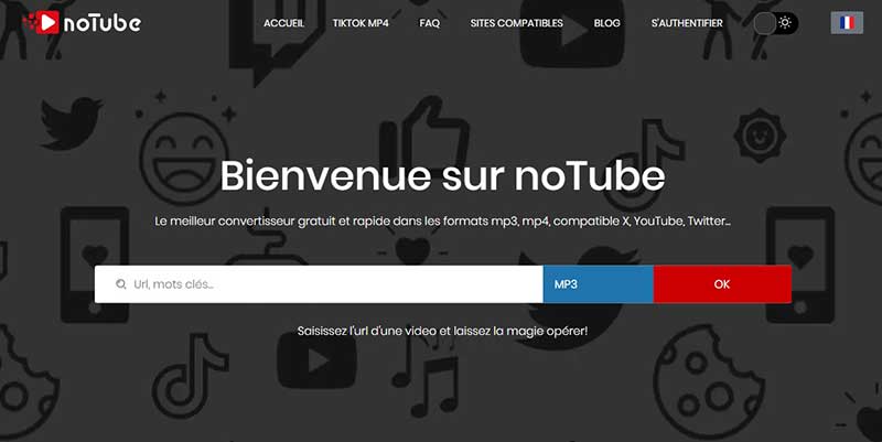 Le site noTube