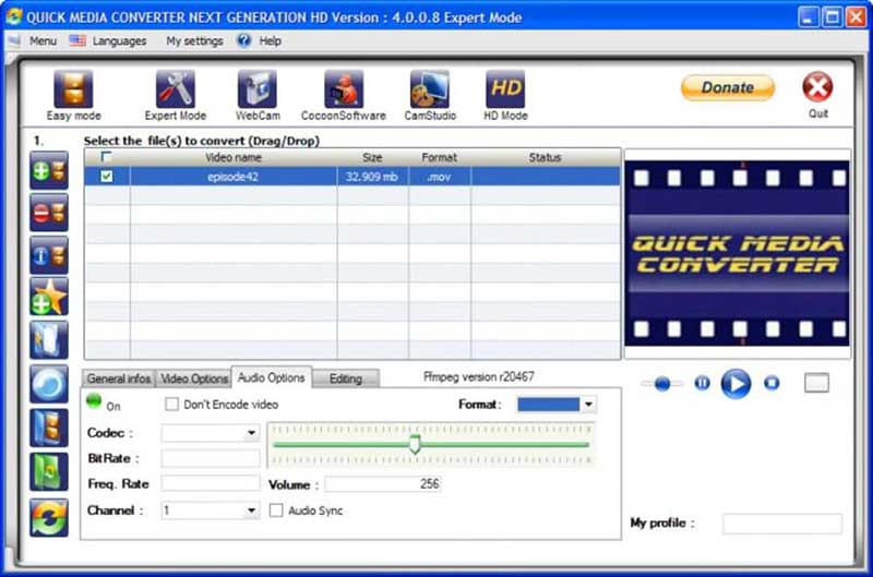 Quick Media Converter